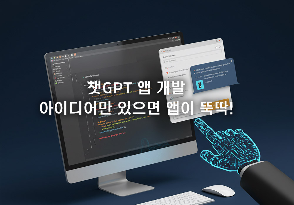 챗GPT 앱 개발, 코딩 없이 나만의 툴 만드는 법