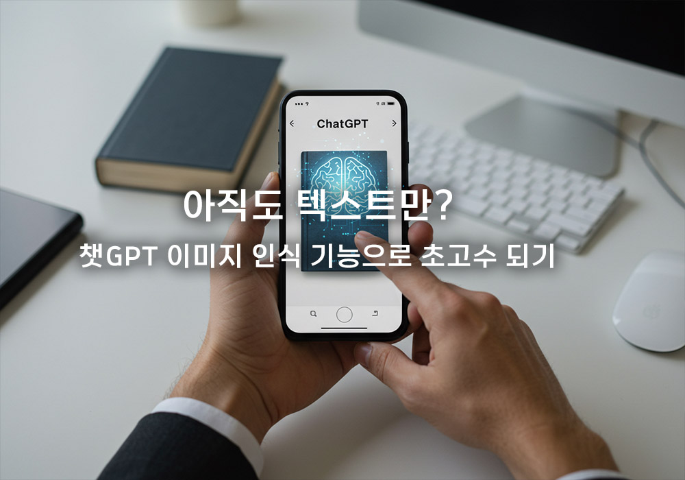 챗GPT 이미지 인식 활용법 6가지: 텍스트를 넘어 생산성을 극대화하는 지식 작업 도구