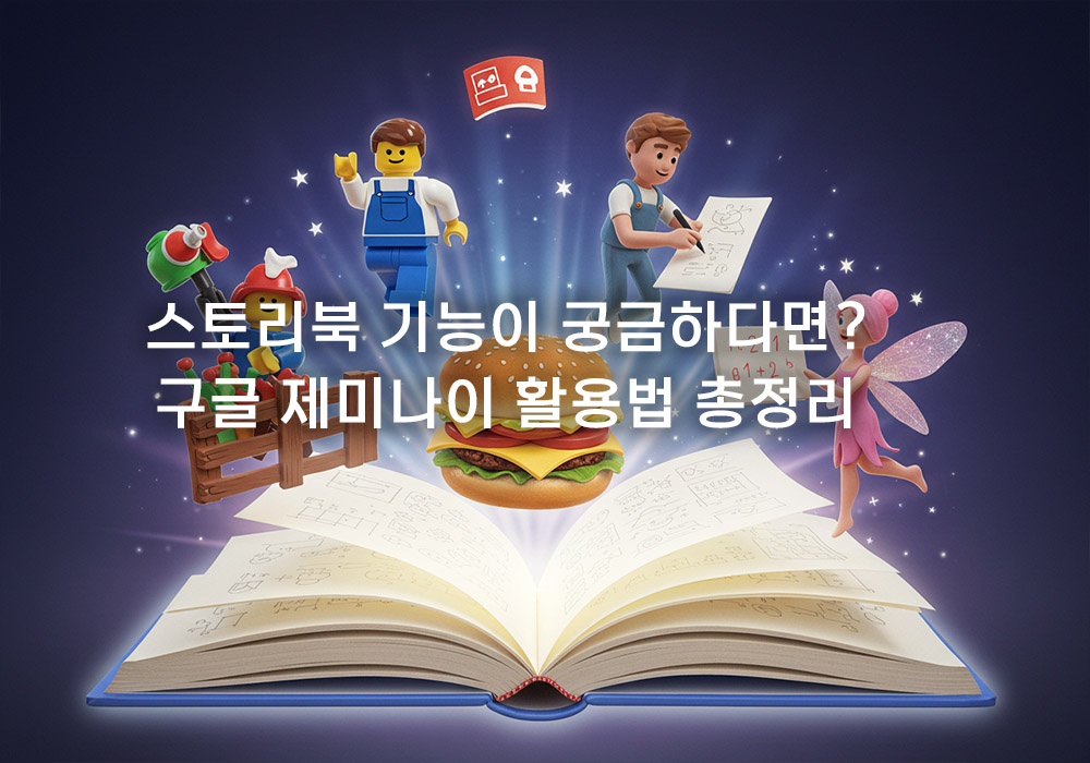 제미나이 스토리북 활용법: AI 그림책으로 사업 성공하기