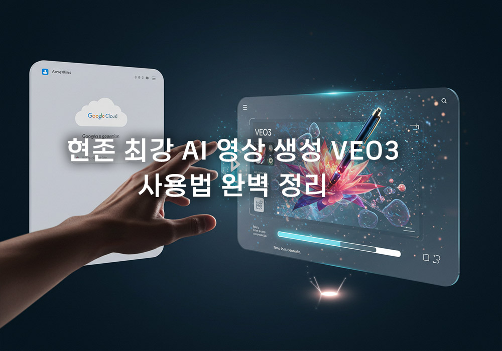 VEO3 사용법: 구글 AI 영상 생성 툴 무료로 쓰는 법