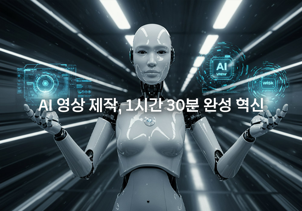 ChatGPT, Vrew, Wisk 활용 AI 영상 제작 초단축 자동화 워크플로우 분석