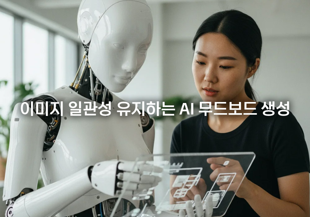 구글 믹스보드: 이미지 일관성 유지하는 AI 무드보드 생성 툴 활용법