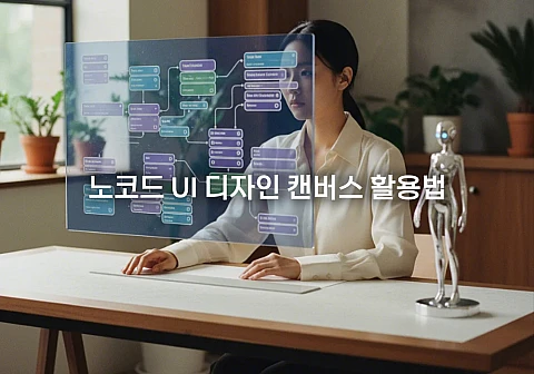 노코드 UI 디자인 캔버스 활용법: 프롬프트 없이 AI 앱 개발하는 2가지 실전 가이드