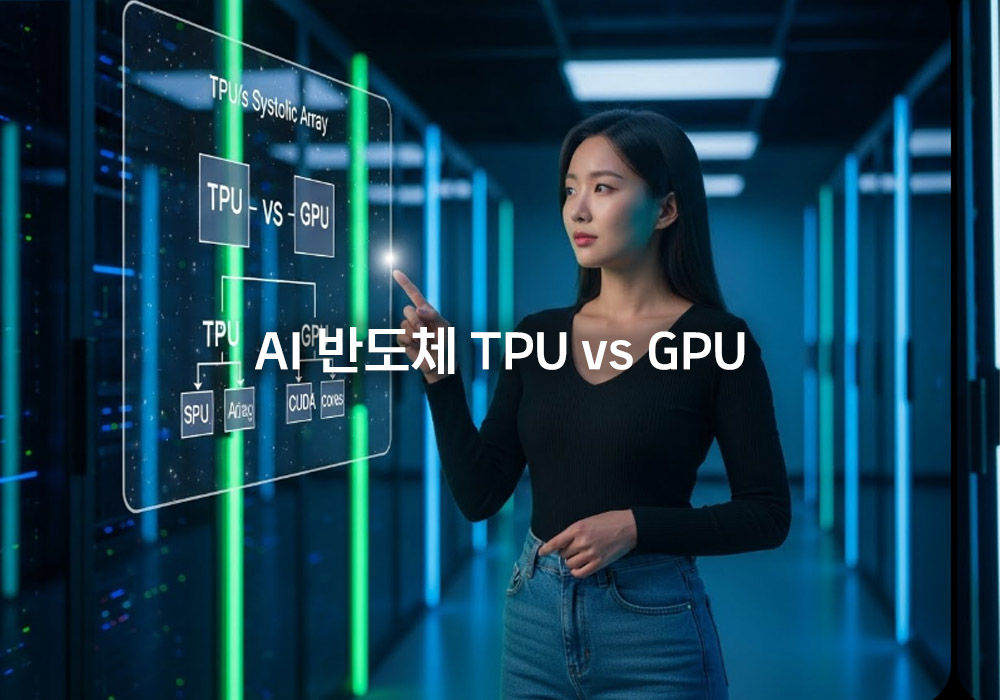 AI 반도체 TPU vs GPU, 제미나이 3.0이 선택한 TPU의 성능 분석