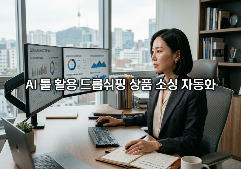 AI 툴 활용 드롭쉬핑 상품 소싱 자동화: 상품 탐색 효율화의 핵심