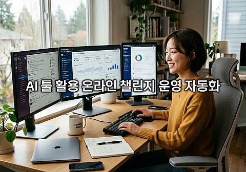 AI 툴 활용 온라인 챌린지 운영 자동화로 커뮤니티 성장을 돕는 법