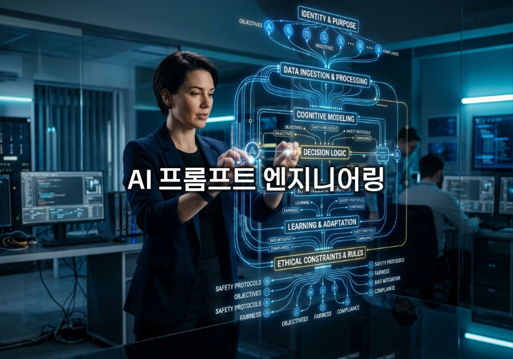 AI 프롬프트 엔지니어링: AI의 의도 파악을 극대화하는 6단계 논리 설계도