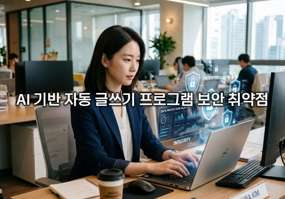 AI 기반 자동 글쓰기 프로그램 보안 취약점 분석과 정보 보호 전략