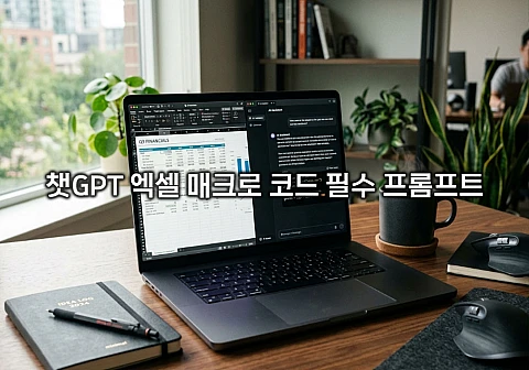 챗GPT 엑셀 매크로 코드 필수 프롬프트, 오류 없이 한 번에 성공하는 조건 지정 양식
