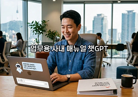 업무용 사내 매뉴얼 챗GPT 나만의 챗봇 GPTs 만들기 기초 가이드