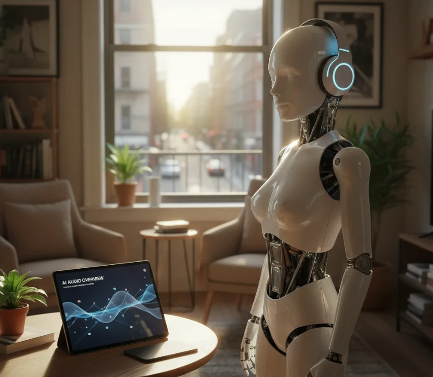 복잡한 자료를 AI 오디오 오버뷰 및 동영상 개요로 변환하여 학습 효율을 극대화하는 AI