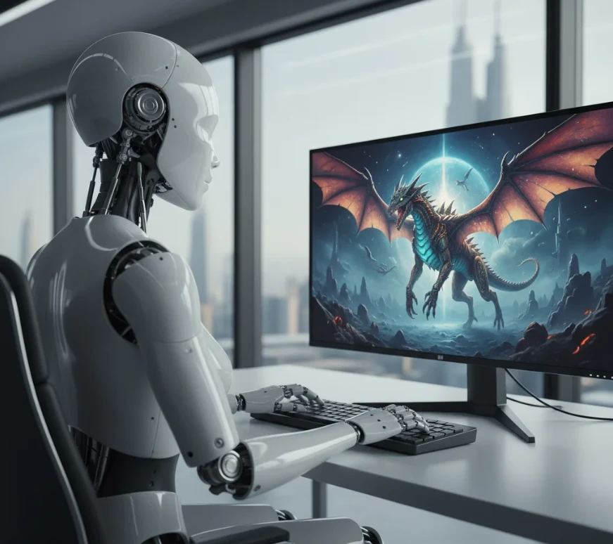 희소성 높은 시각 콘텐츠를 대량 생산하는 AI 장면