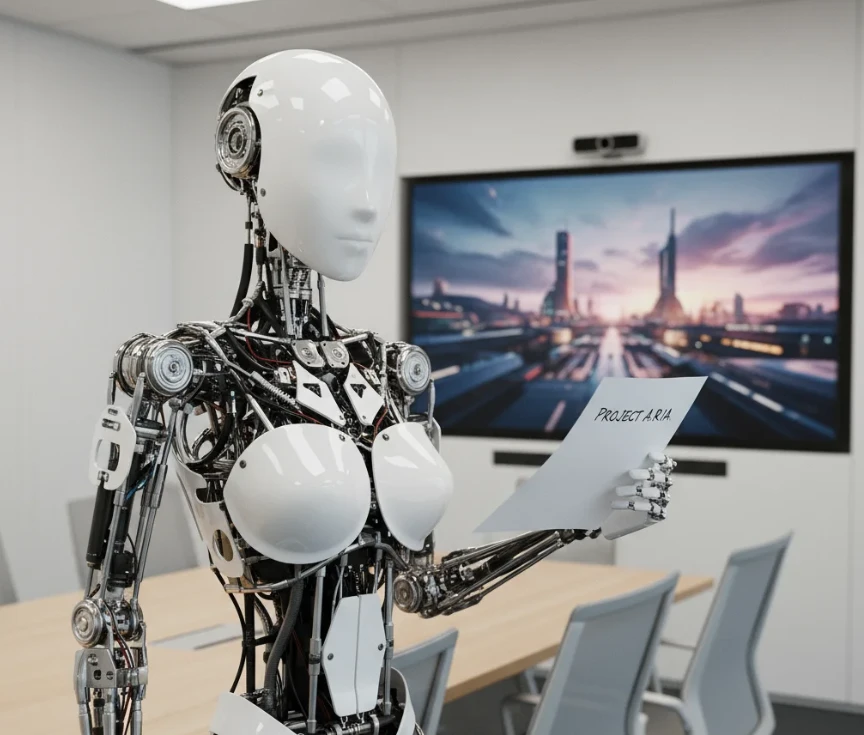 시나리오 텍스트를 영화 포스터급 이미지로 생성하고 AI 아바타 기술을 준비하는 AI의 모습