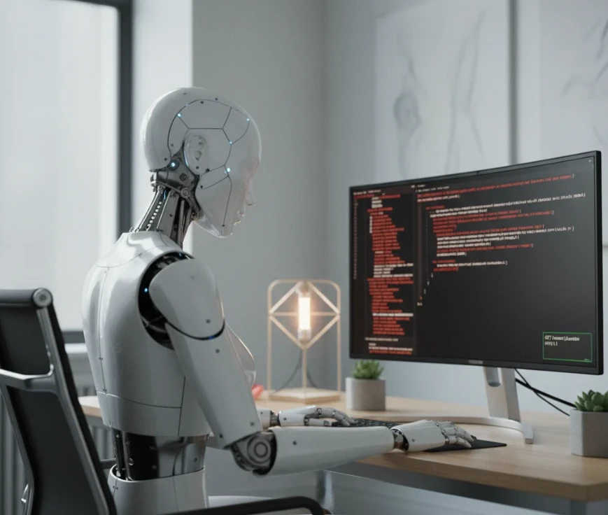 Gemini API 연동 중 발생하는 오류를 REST 코드 스니펫을 참고하여 해결하는 AI의 모습