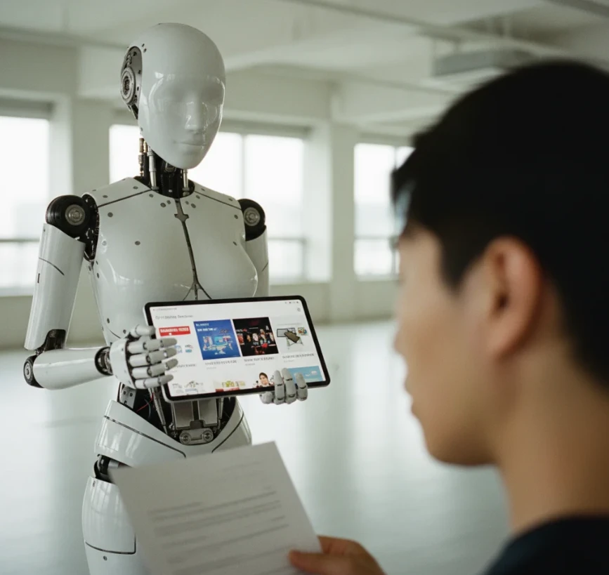 뉴스, 교육, 리뷰 등 다양한 콘텐츠를 피카클립으로 빠르게 숏폼 콘텐츠로 자동 제작하는 모습