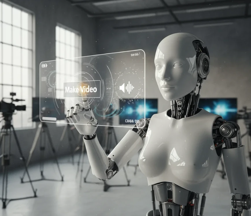 Grok AI의 동영상 만들기 기능을 활용하여 정적인 이미지를 오디오까지 포함한 3~5초 영상 클립으로 변환하는 장면