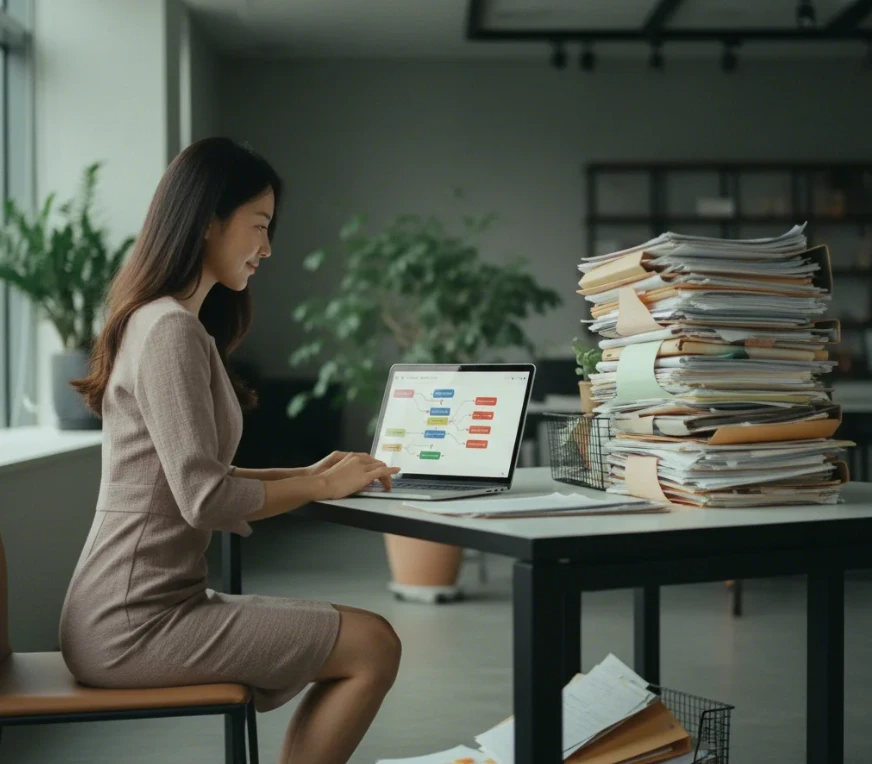 AI 자동화 워크플로우를 설계하여 반복 업무에서 해방되는 한국 여성