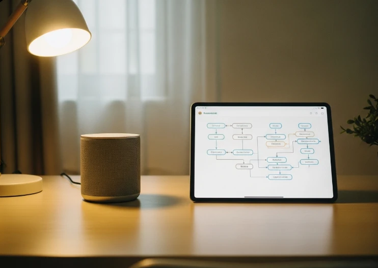 차세대 AI 비서의 다단계 자동화 능력을 보여주는 시각적 워크플로우