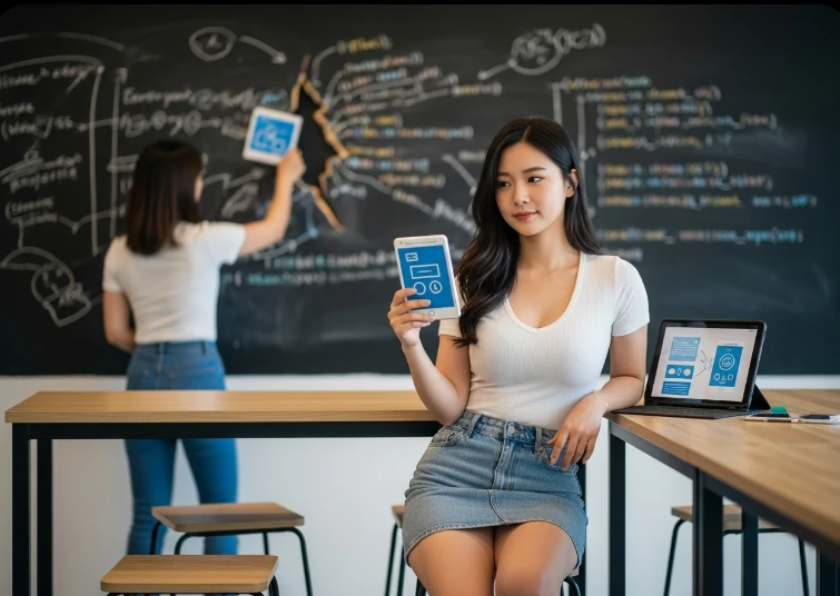 노코드 플랫폼으로 AI 앱을 빠르게 프로토타이핑하는 한국 여성