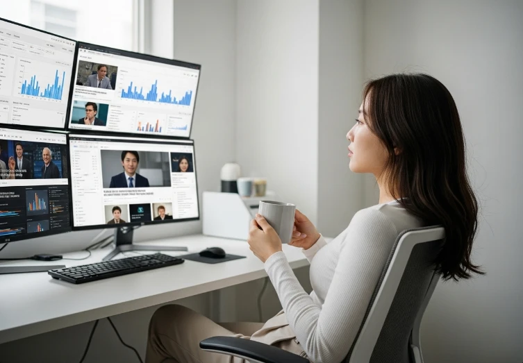 마케팅 트렌드 모니터링 및 콘텐츠 제작을 구글 오팔로 자동화하는 한국 여성