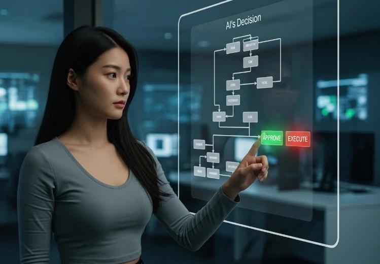 투명한 결정 과정과 인간 감독으로 책임 소재를 명확히 하는 AI 에이전트.