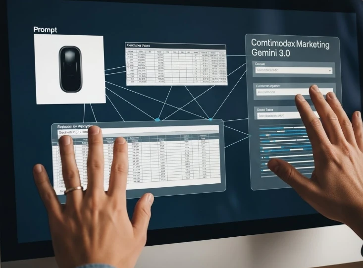 이미지, 데이터, 텍스트를 동시에 분석하는 AI 화면 이미지, 데이터, 텍스트를 동시에 분석하는 AI 화면