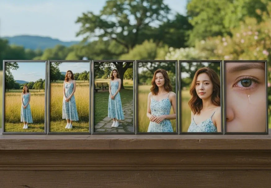 익스트림 와이드 샷부터 익스트림 클로즈업까지 다양한 샷 길이