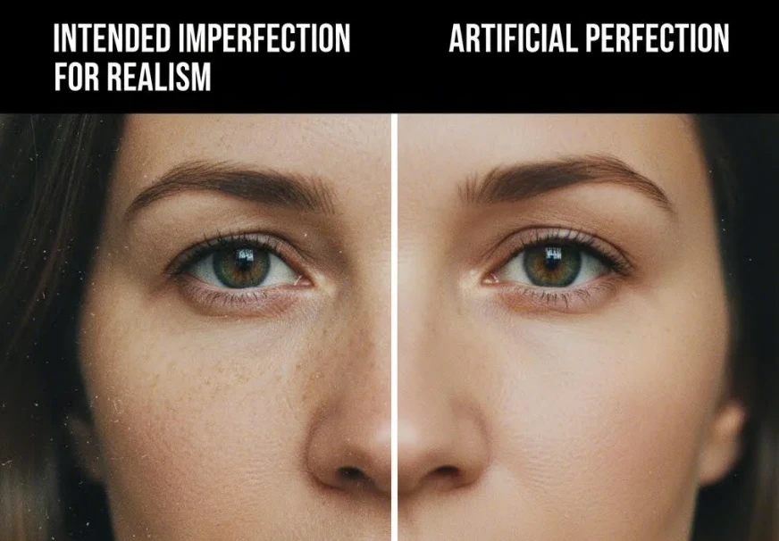 필름 그레인과 노이즈 필터가 적용된 사실적인 이미지